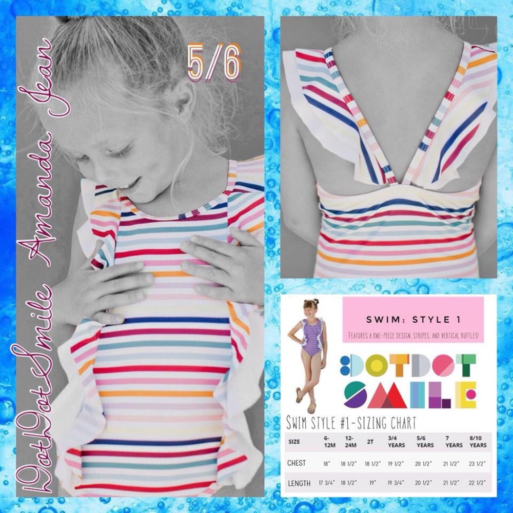 Limited edition 5/6 swimwear DDS